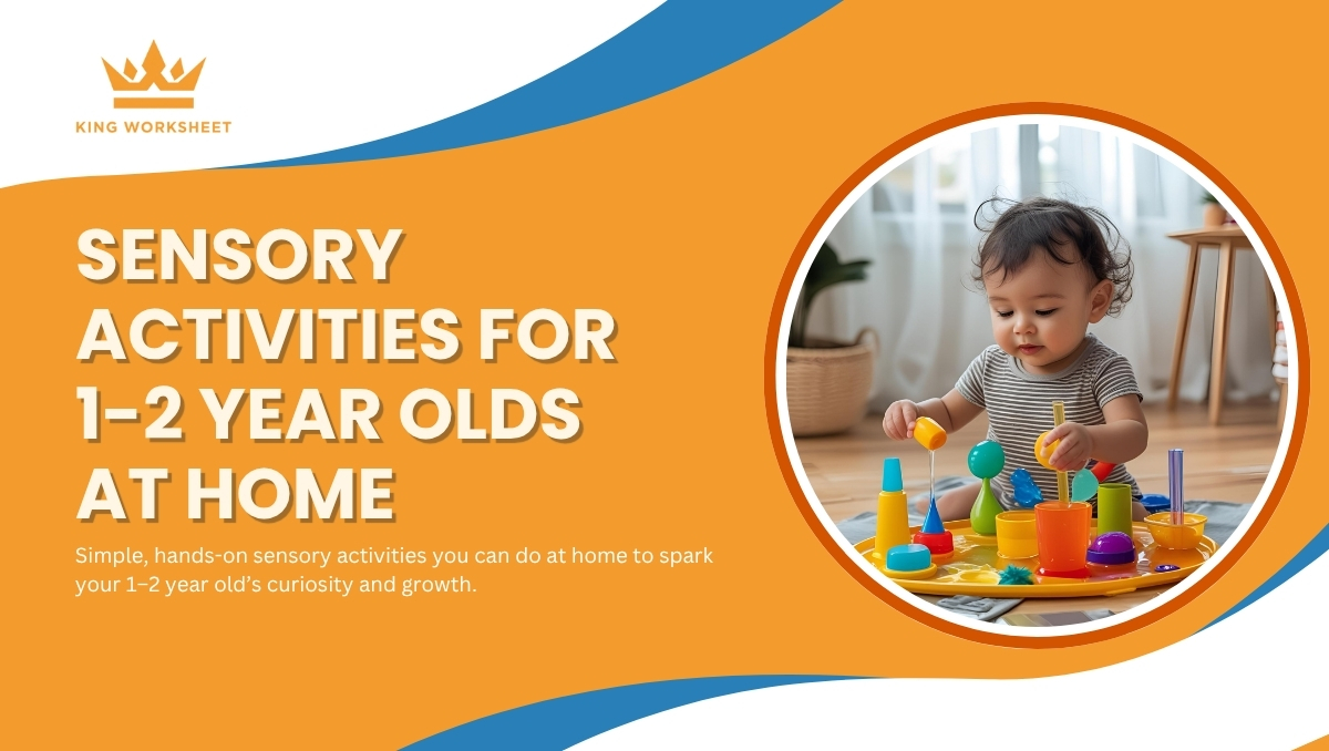 Sensory Activities for 1-2 Year Olds at Home