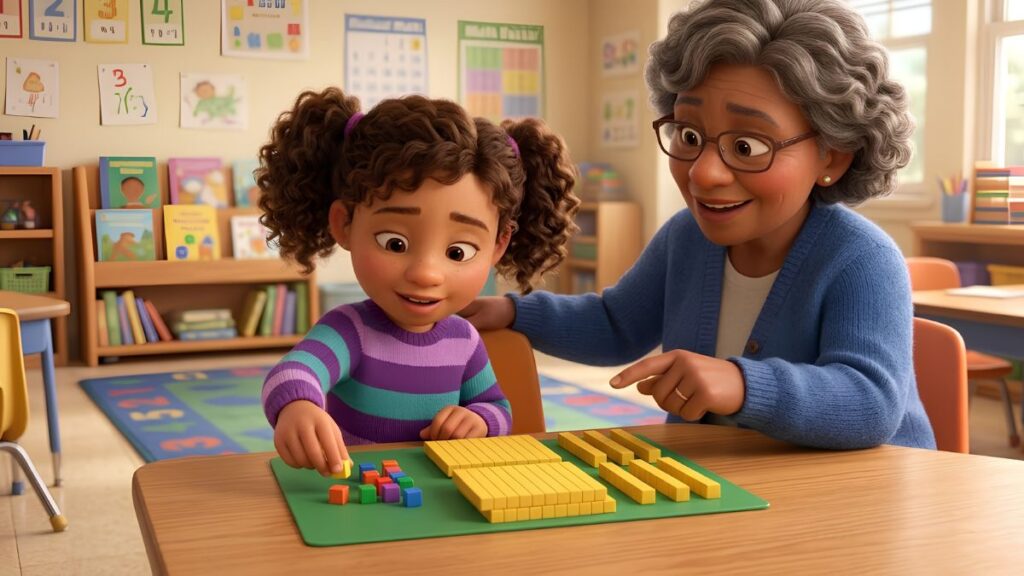 Teaching Place Value With Base Ten Blocks
