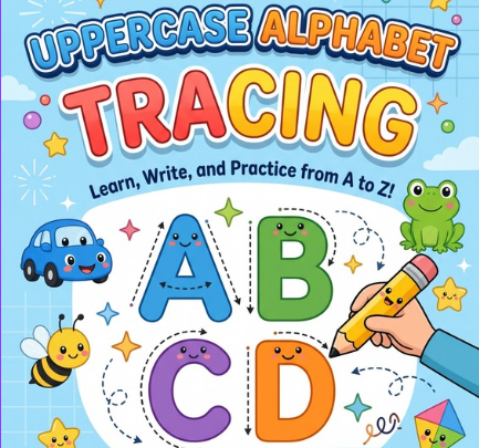 Uppercase Alphabet Tracing (A–Z)